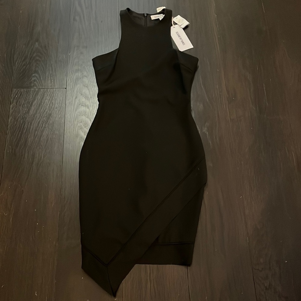 Elizabeth and James black dress, size 0.